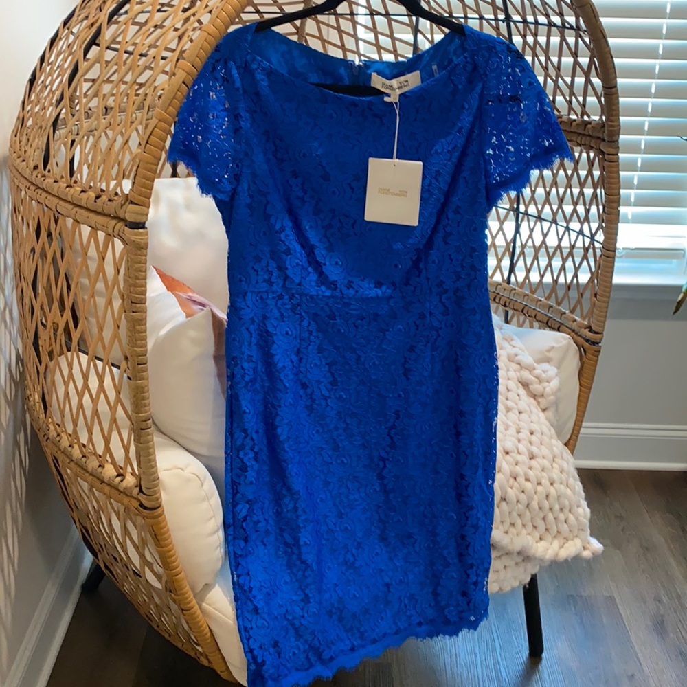 DVF Lace Dress